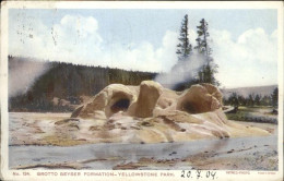 11109242 Yellowstone_National_Park Grotto Geyser Formation - Autres & Non Classés