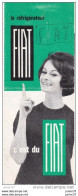 Dépliant Réfrigérateur Fiat Année 50/60 - Publicités