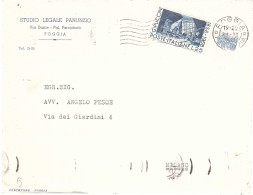1958 L.25 PUCCINI - 1946-60: Poststempel