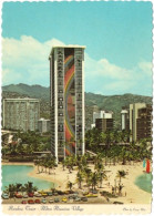 Gf. THE HILTON HAWAIIAN VILLAGE. The Rainbow Tower - Oahu