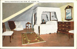 11109106 Vernon Victoria Martha Washingtons Bedroom United States - Autres & Non Classés