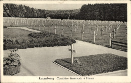CPA Luxembourg Luxemburg, Amerikanischer Friedhof In Hamm - Other & Unclassified