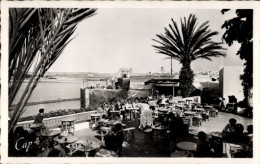 CPA Rabat Marokko, Café Maure Des Oudalas, Maurisches Cafe, Terrasse - Altri & Non Classificati