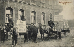 CPA Schenkwirtschaft Hermann Grosseloser, Reichstagswahl 1912, Wahlwerbung Chr. Kloft - Autres & Non Classés