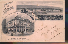 11104358 Genf_GE Hotel De L Europe - Autres & Non Classés