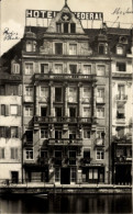 CPA Luzern Stadt Schweiz, Hotel Federal - Autres & Non Classés