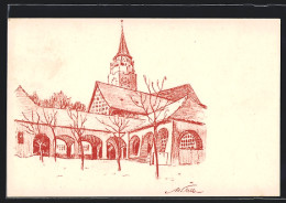 Künstler-AK Bern, Der Schweiz. Landes-Ausstellung 1914, Ortspartie  - Tentoonstellingen
