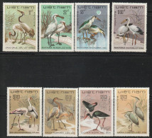 VIETNAM - N°470/7 ** (1983) Oiseaux échassiers - Viêt-Nam