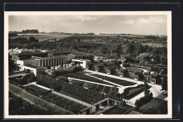 AK Essen, Grosse Garten-Ausstellung 1931, Blick Vom Radioturm Auf Begoniengarten  - Tentoonstellingen