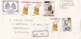 LETTER  1995 REGISTERED  MAPUTO - Mozambique