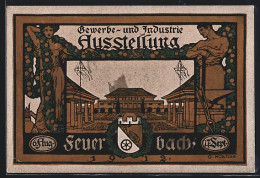 Künstler-AK Ganzsache PP27C157: Feuerbach, Gewerbe- Und Industrie-Ausstellung 1912  - Briefkaarten