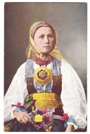 RO 86 - 16796 BRASOV, Ethnic Woman, Tara Barsei, Ceangai, Romania - Old Postcard - Unused - Roemenië