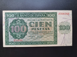 SPAIN BANKNOTE 100 PESETAS 1936 AUNC BILLETE ESPAÑA *COMPRAS MULTIPLES CONSULTAR* - 100 Pesetas