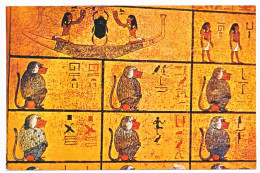 CPSM / CPM 10.5 X 15 Egypte Tombe De Toutânkhamon  Tomb Of Tut Ankh Amun  1358 B.C. Fresque Les Babouins Sacrées * - Otros & Sin Clasificación