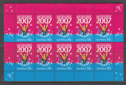 Australia MNH Michel Nr 2781 Sheet Of 10 From 2007 - Mint Stamps