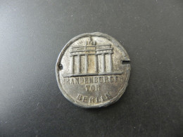 Medaille Medal - Deutschland Germany - Brandenburger Tor Berlin - Sonstige & Ohne Zuordnung