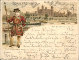 11097057 London Tower Of London, Beefeater In Full Dress - Andere & Zonder Classificatie