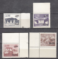 BHUTAN, 2001, Monasteries Stamps Of 1984 Surcharged, SET 4 V,  MNH, (**) - Bhután