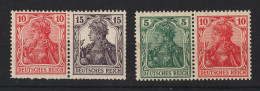 W 7, 12 MiNr. 85, 86, 101 Ungebraucht *  (0728) - Unused Stamps