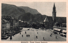 CPA - BOLZANO - Piazza Vittorio EMANUELE - Edition J.F.Amonn - Bolzano