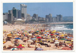 CPSM / CPM 10.5 X 15 Afrique Du Sud DURBAN Natal South Beach Sunbathers' Paradise  Le Paradis Des Baigneurs - Zuid-Afrika
