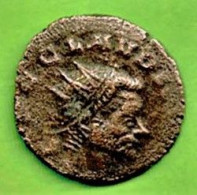 ROME / CLAUDE II LE GOTHIQUE / 268-270 / ANTONINIEN FRAPPE SUR UNE SEULE FACE / 2.72 G - Der Soldatenkaiser (die Militärkrise) (235 / 284)