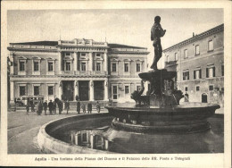 11096740 Aquila_TI Fontana Della Piazza Duomo Palazzo  - Other & Unclassified