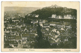 RO 86 - 10992 BRASOV, Romania, Panorama - Old Postcard, CENSOR - Used - 1916 - Roemenië