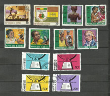 GUINEE N°389, 391, 410 à 415, 418 à 421 Cote 5.40€ - Guinée (1958-...)