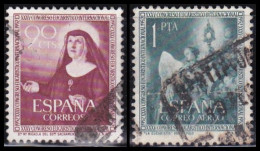 1952 - ESPAÑA - XXXV CONGRESO EUCARISTICO INTERNACIONAL EN BARCELONA - EDIFIL 1116,1117 - SERIE COMPLETA - Used Stamps