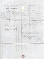 1L8 --- 31 TOULOUSE Taxe Carré 10c - 1849-1876: Période Classique