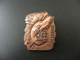 Old Badge Schweiz Suisse Svizzera Switzerland - Fasnacht Binnigen 2007 - Non Classificati