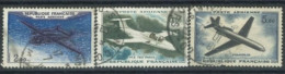 FRANCE - 1960/64- AIR PLANES STAMPS SET OF 3, USED - Gebraucht