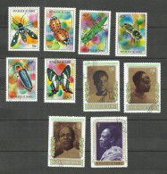 GUINEE N°494 à 503 Cote 4.75€ - Guinée (1958-...)