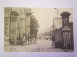 2024 - 1831  LIMOGES  (Haute-Vienne)  :  POSTE De POLICE  -  Quartier Du 20ème Régiment De DRAGONS   XXX - Limoges