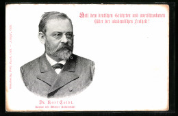AK Dr. Karl Toldt, Rector Der Wiener Universität  - Historical Famous People