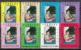 EL SALVADOR 1194-1201,unused,Christmas 1976 (**) - El Salvador