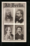 AK Portraits Von Betz, Niemann, Krolop Und Wachtel  - Autres & Non Classés