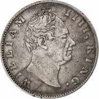 Inde Britannique, William IV, Rupee, 1835, Calcutta, Argent, TTB, KM:450.3 - Kolonies