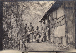 Photo Guerre 14-18 WW1 Les Eparges - Cagna Bureau D'officier Aux Douzains  - Verdun Meuse - Guerre, Militaire