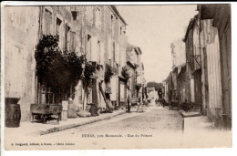 47 - Duras Pres Marmande -  Rue Du Prieure - Cartes Postales Ancienne - Sonstige & Ohne Zuordnung