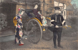 P-24-Mi-Is-2356 : A DAY'S LIFE OF THE JAPANESE GIRLS. OFF TO A THEHIUSE IN A LINRICKISHA - Autres & Non Classés