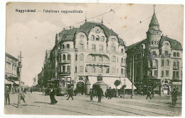 RO 86 - 2915 ORADEA, Romania, Market, Tramway - Old Postcard - Used - 1907 - Roumanie