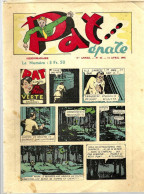 Périodique « PAT…épate » - Hebdomadaire N° 15 Du 11/04/1948 - Fortsetzungen