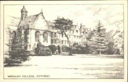 11088040 Oxford Oxfordshire Wadham College  - Sonstige & Ohne Zuordnung