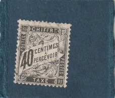 ///   FRANCE ///     N°  19 Timbre Taxe 60 Cts --   Côte 70€ - 1859-1959 Afgestempeld