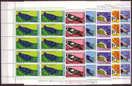 BULGARIA - 1978 - Pice Varietes - Seet Of 10 St. 5 X 2 - Unused Stamps
