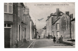 89 AILLANT SUR THOLON La Grande Rue Et Rue Des Ponts N° 22 - Coll. Karl Guillot 1911 - Valter Café De La Promenade - Aillant Sur Tholon