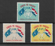 Paraguay 1960 - Naciones Unidas (*) - 3b. 1961-... Neufs