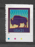 USA 2001. Bisonte Sc 3484  (**) - Nuevos
